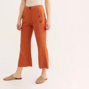 Jen’s Pirate Booty Gwen Pants Sunburn Linen